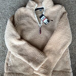 Tommy Hilfiger Beige Sherpa Fleece